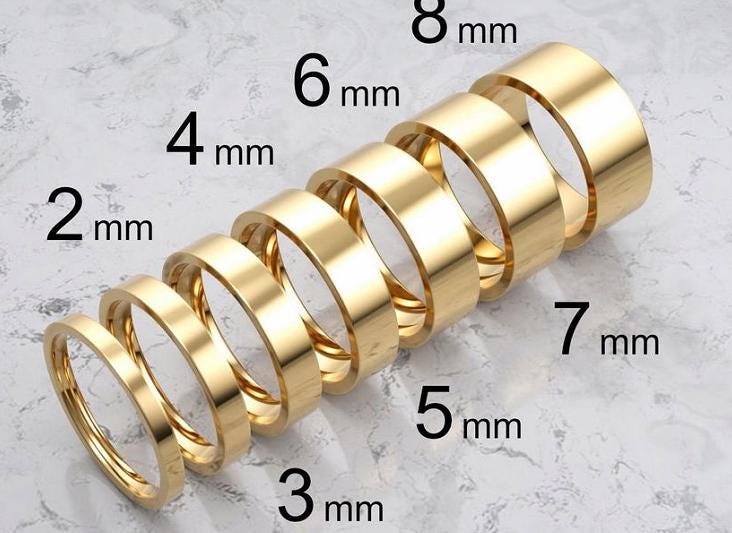 Custom order for Jy, 3mm band width, rose gold plated. engraving the outside and inside as requested, flat style.