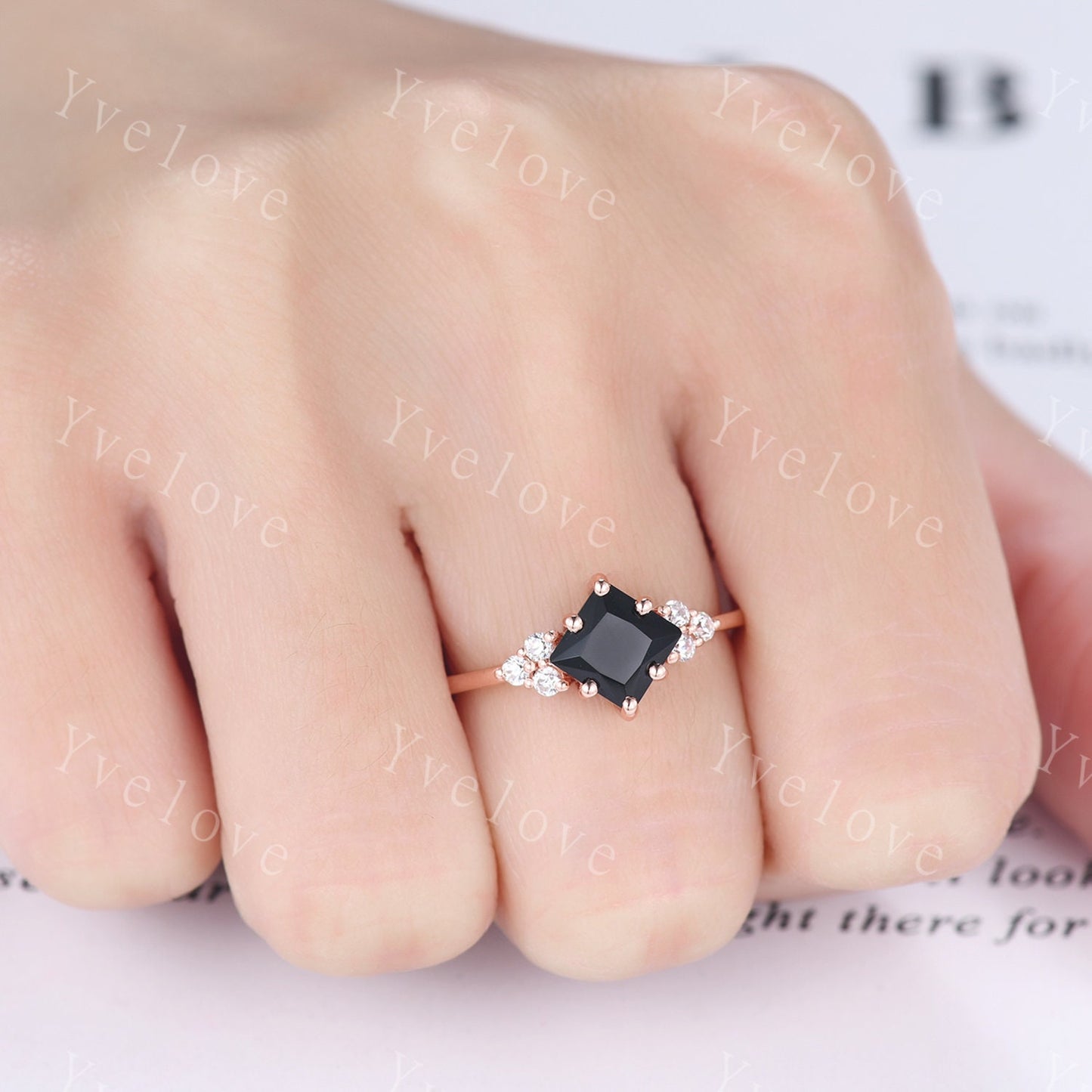 Special listing for Kristina, change to size 4.5, rose gold plated