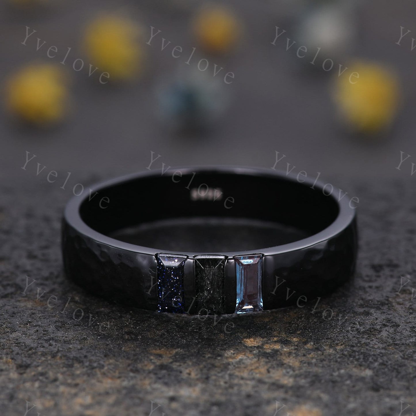 Special listing for Carmen, change to size 8, black silver.