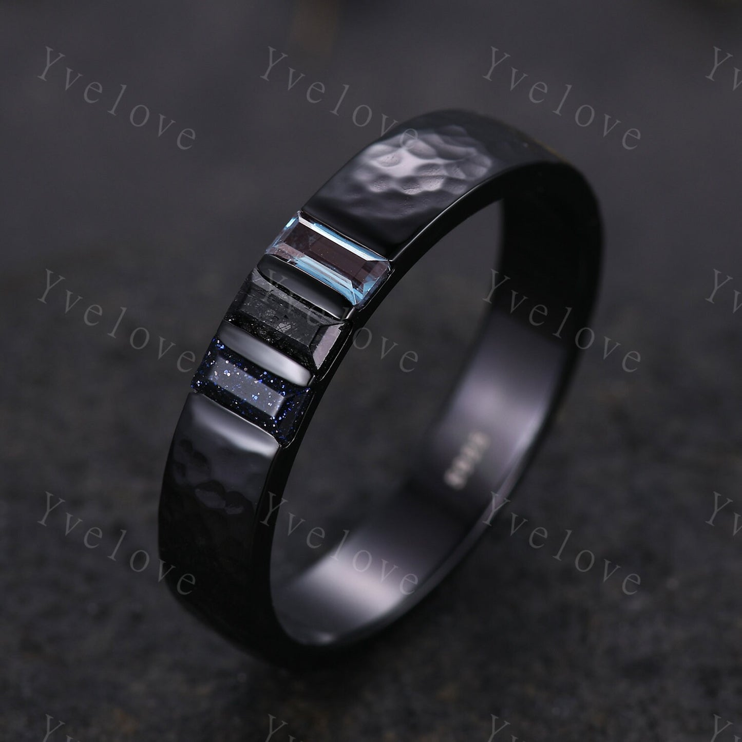Special listing for Carmen, change to size 8, black silver.
