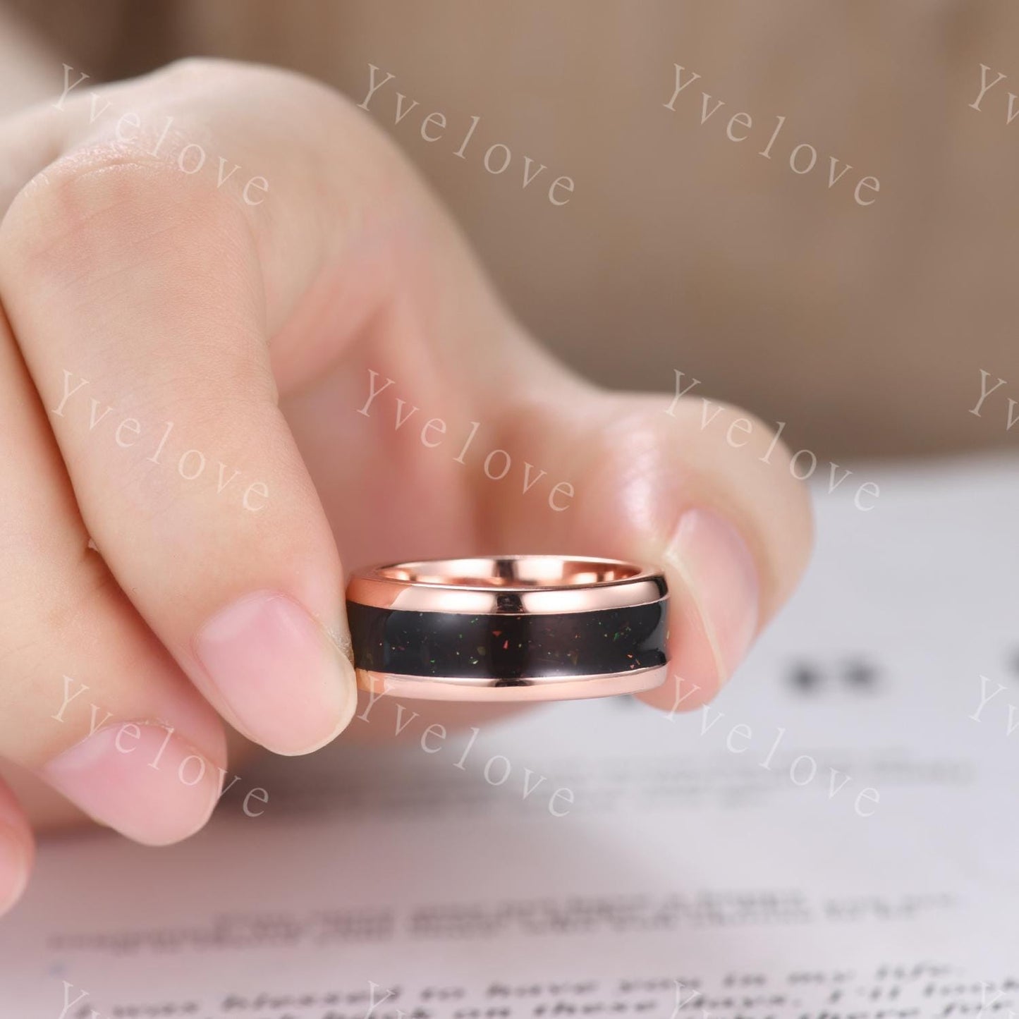 Galaxy Couple Ring Set,Orion Nebula Wedding Stacking Matching Promise Rings for Women,2pc Gold Plated Engagement Ring For His and Hers Gift