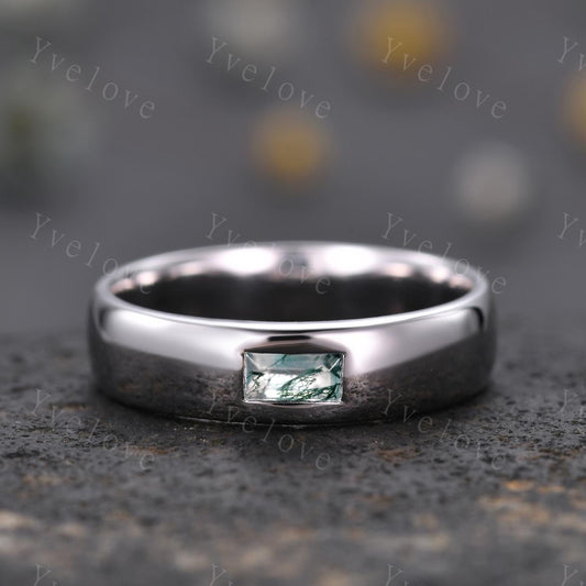 Custom order for Ayse, switch the moss gate to moissanite, 10k white gold.